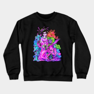 Pink Geisha Crewneck Sweatshirt